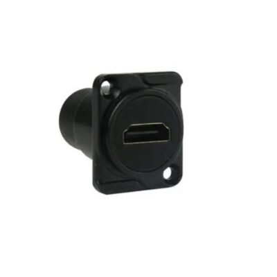Audio Adapter Panel Mount Flange HDMI Receptacle Type D HDMI Receptacle Type D AC 1